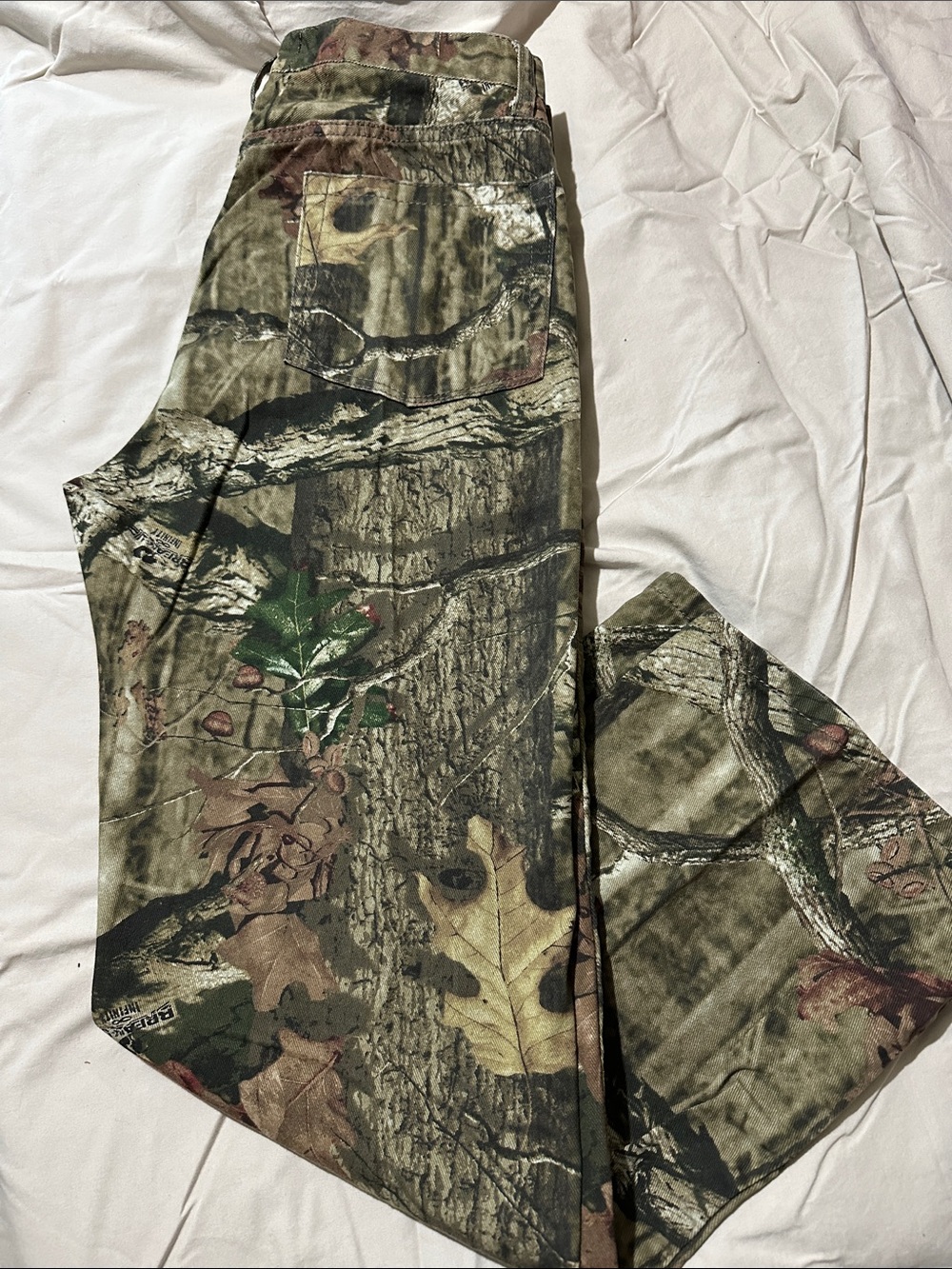 Mossy Oak Realtree-Style Camouflage Pants in Green/Brown/Tan